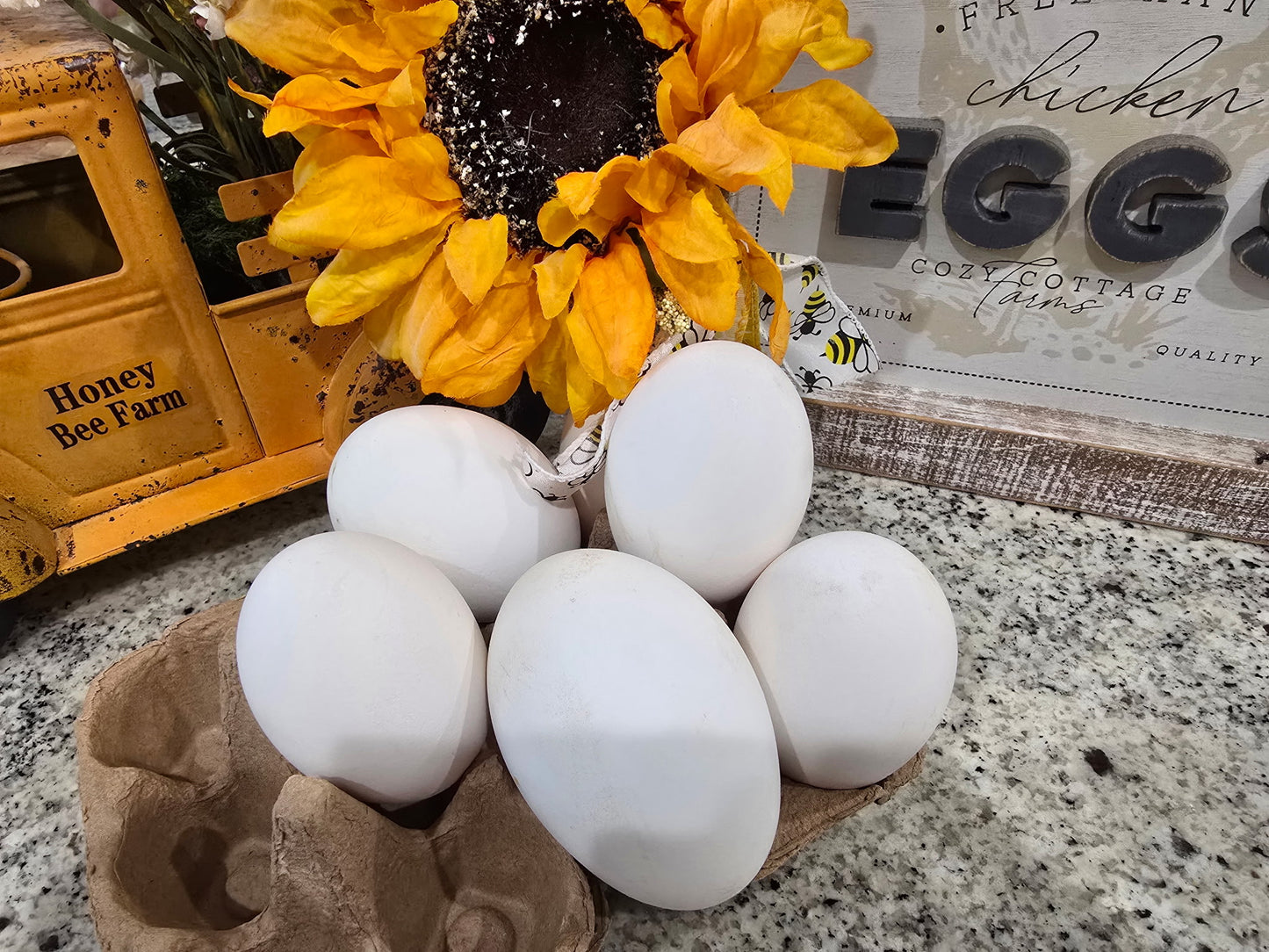 One Dozen Farm Fresh Goose Eggs