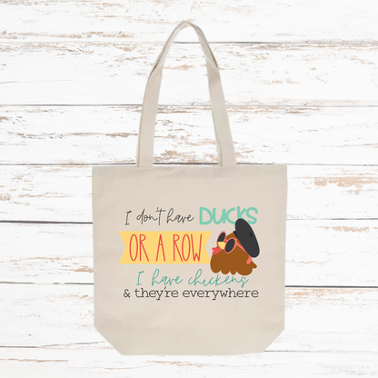 Chicken Tote - Various Designs Available