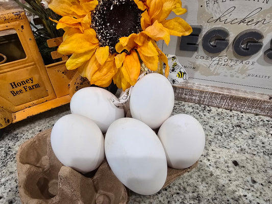 One Dozen Farm Fresh Goose Eggs